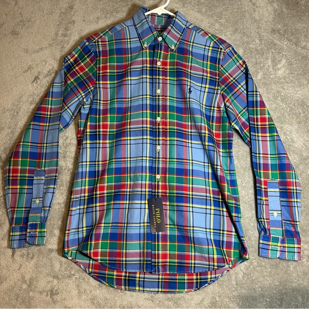 Ralph Lauren Men's Multicolor Plaid Shirt